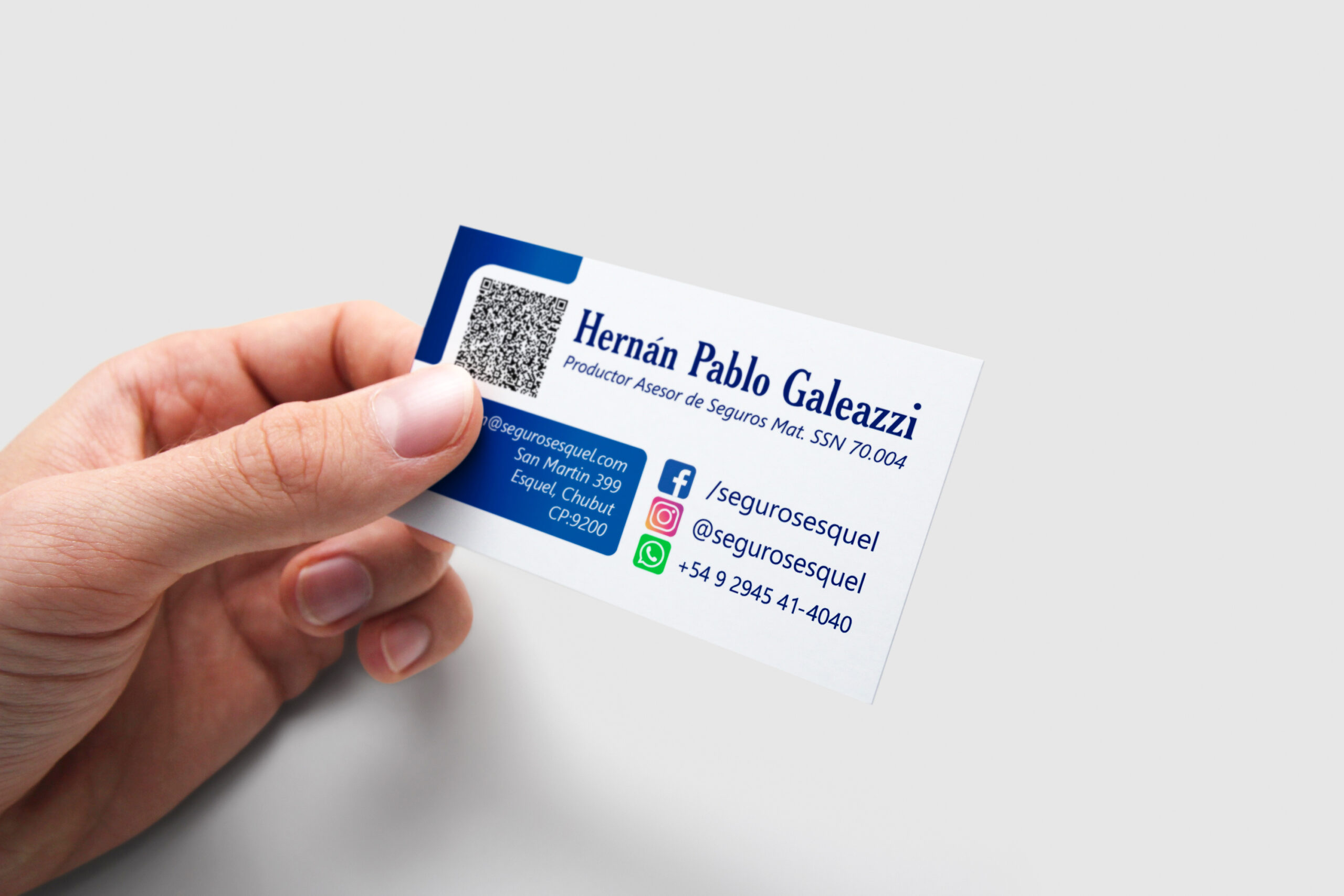 Preview TARJETAS Seguros DORSO
