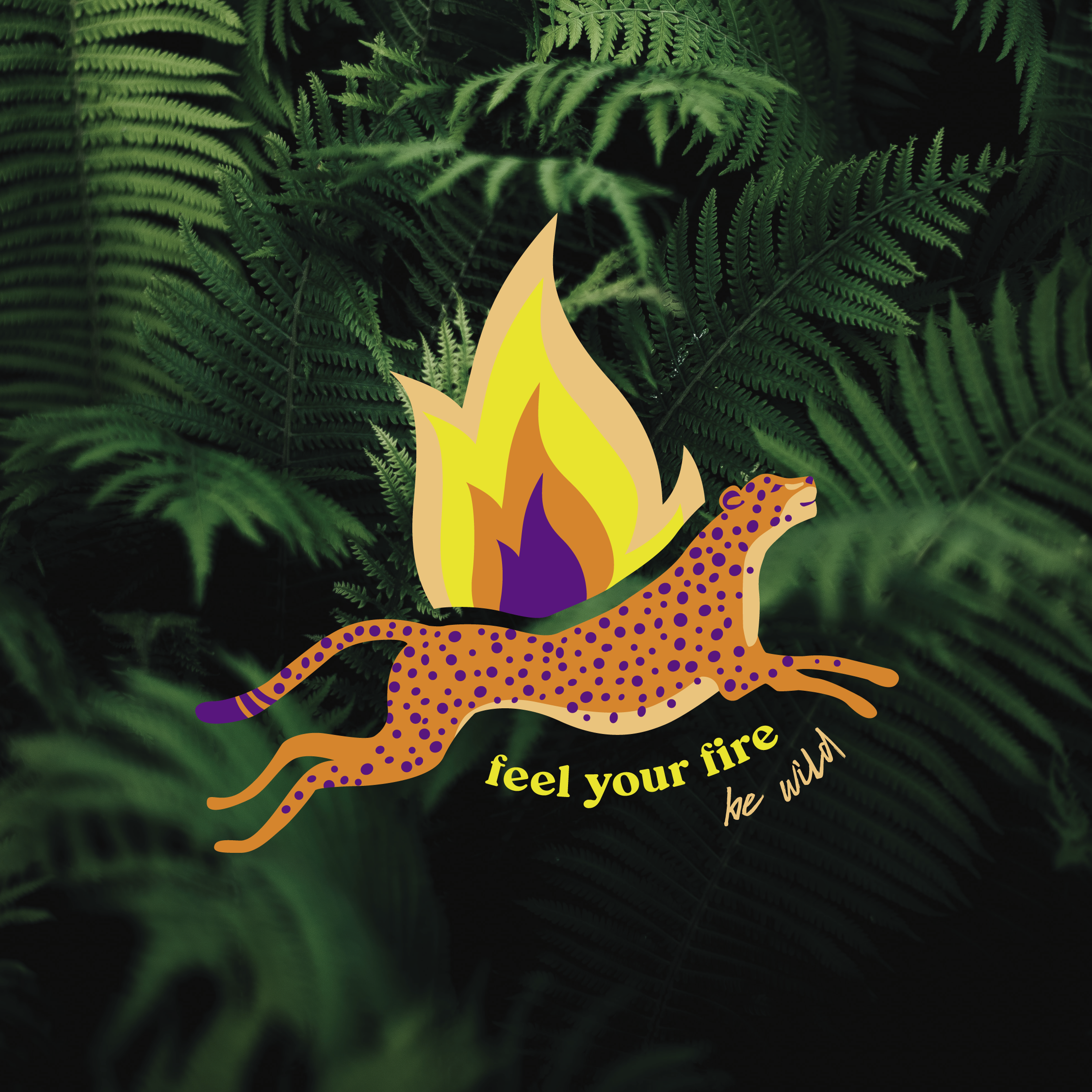 Diseño Be Wild - Feel your fireldpi Diseño de Logo Experiencia Sur