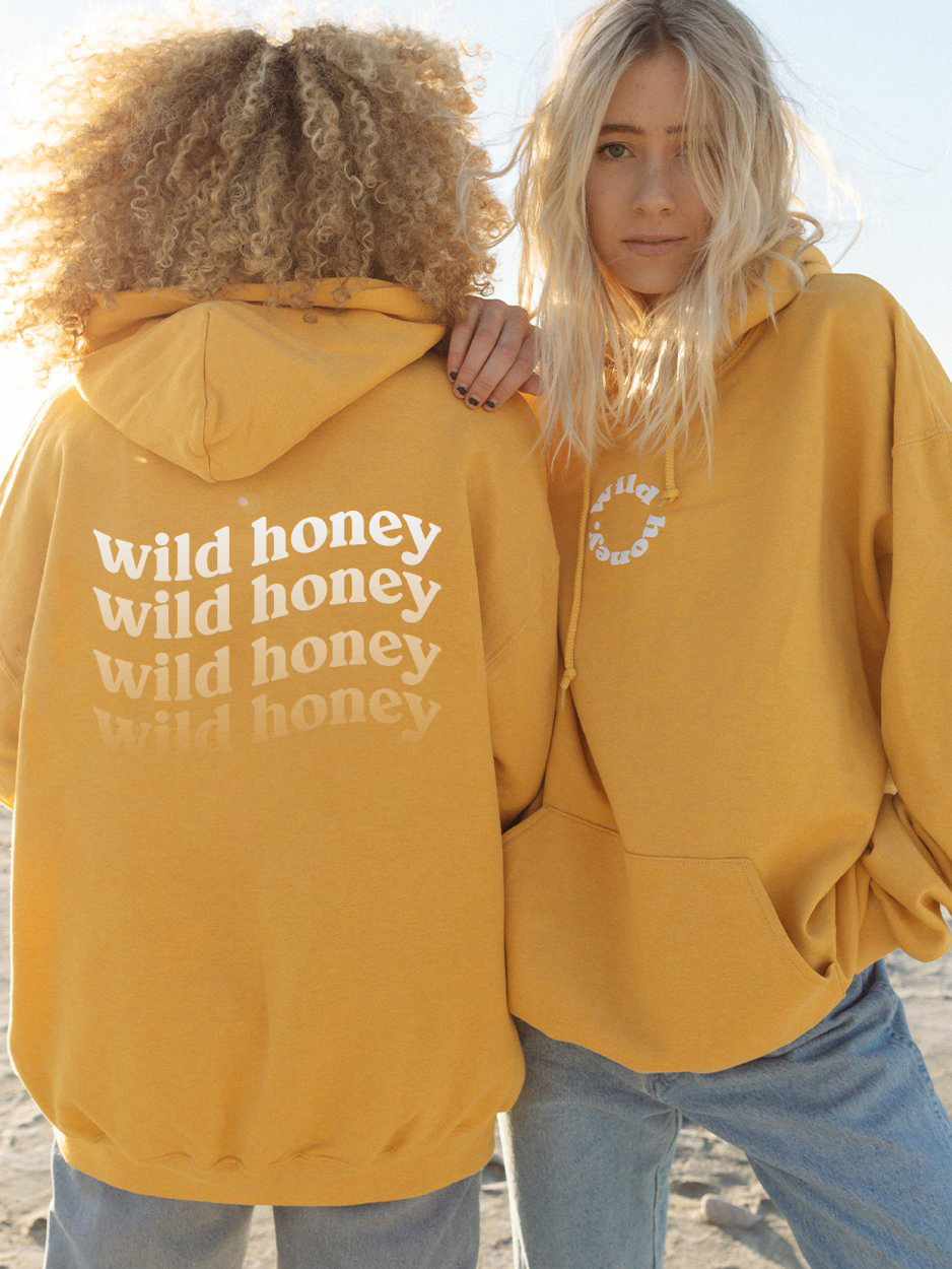 wild honey atras Diseño de Logo Experiencia Sur